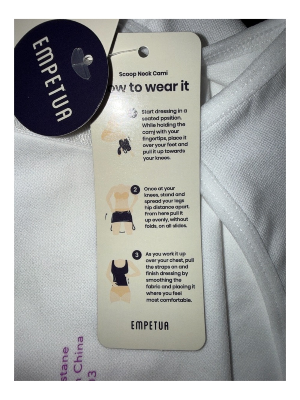 Shapermint White Seamless Slimming Cami NWT! - Picture 9 of 12